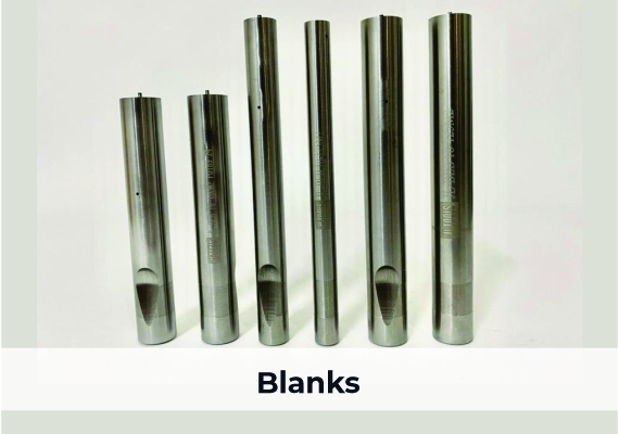 Stock de Blanks de Punzones tipo Ball Lock, Cabeza y Mátrices.