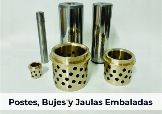 Postes, Bujes y Jaulas Embaladas de Línea.